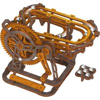 WOODEN CITY 3D dřevěné puzzle - Kuličková dráha mini, 147 dílků