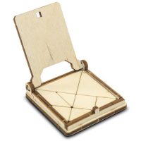 WOODEN CITY 3D hlavolam - Mini tangram