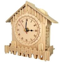WOODEN TOY WCK 3D puzzle - Hodiny, PF003