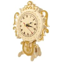 WOODEN TOY WCK 3D puzzle - Hodiny, F005