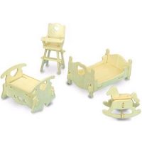 WOODEN TOY WCK 3D puzzle - Dětský pokoj