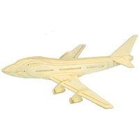 WOODEN TOY WCK 3D puzzle - Letadlo Boeing 747