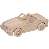 WOODEN TOY WCK 3D puzzle - Velké BMW