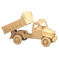 WOODEN TOY WCK 3D puzzle - Nákladní auto
