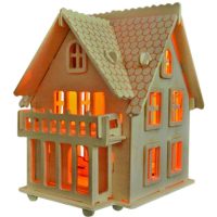 WOODEN TOY WCK 3D puzzle - Vila B