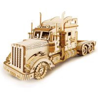 ROBOTIME Rokr 3D dřevěné puzzle - Heavy Truck, 286 dílků