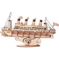 ROBOTIME Rolife 3D dřevěné puzzle - Výletní loď, 145 dílků