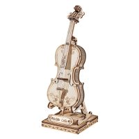 ROBOTIME Rolife 3D dřevěné puzzle - Violoncello, 58 dílků