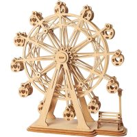 ROBOTIME Rolife 3D dřevěné puzzle - Ruské kolo, 120 dílků