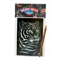 ARTLOVER Holografický škrabací obrázek - Tygr