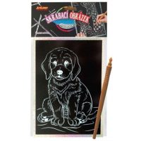 ARTLOVER Holografický škrabací obrázek - Pes