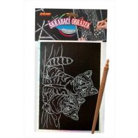 ARTLOVER Holografický škrabací obrázek - Koťata