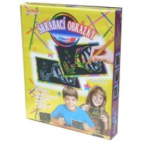 ARTLOVER Škrabací obrázky - Duhové, sada 6 kusů