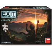 DINO EXIT Úniková hra - Ztracený chrám s puzzle
