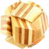 MI-TOYS Bambusový hlavolam - Rumble Jumble
