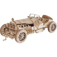 ROBOTIME Rokr 3D dřevěné puzzle - Vůz Grand Prix, 220 dílků