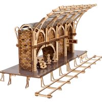 UGEARS 3D puzzle - Harry Potter Nástupiště 9 ¾, 230 dílků