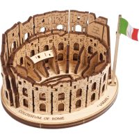 UGEARS 3D puzzle - Koloseum Řím, 63 dílků