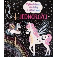 Svojtka & Co. Vyškrabávací obrázky s aktivitami - Jednorožci
