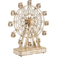 ROBOTIME Rolife 3D dřevěné puzzle - Ruské kolo hrací, 278 dílků