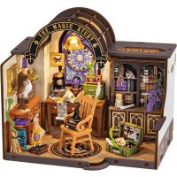 ROBOTIME Rolife 3D puzzle - DIY House Čarodějova studovna s LED osvětlením