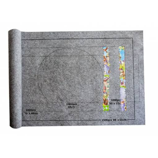 Foto - Podložka na puzzle - Šedá