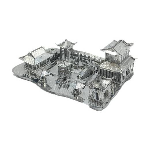 Foto - 3D kovové puzzle - Čínská zahrada
