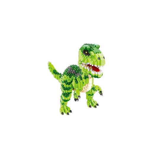 Foto - Dinosauří stavebnice - Pruhovaný zelený