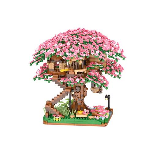Foto - Sakura TreeHouse stavebnice - Růžové květy
