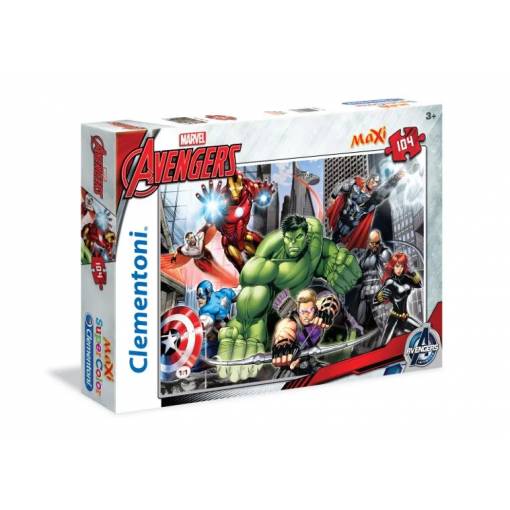 Foto - Clementoni puzzle - Maxi Avengers, 100 dílků