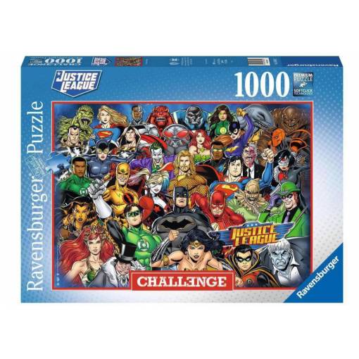 Foto - Ravensburger puzzle - Challenge collection DC Comics, 1000 dílků