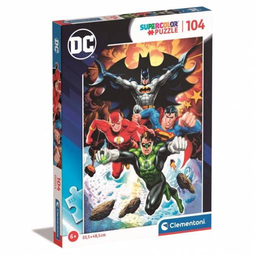 Foto - Clementoni puzzle - DC Comics, 100 dílků