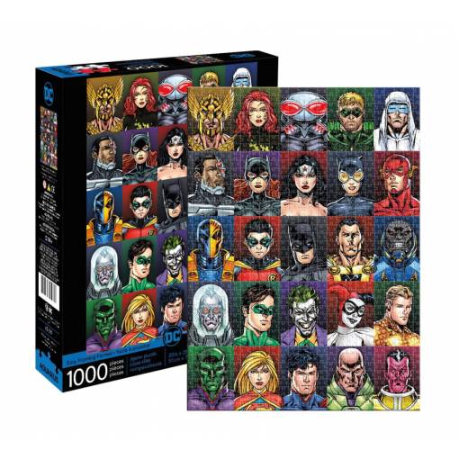 Foto - Aquarius puzzle - DC Comics Heroes, 1000 dílků