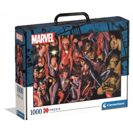 Foto - Clementoni puzzle - Avengers Brief case, 1000 dílků