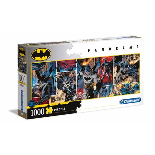 Foto - Clementoni panorama puzzle - Batman, 1000 dílků