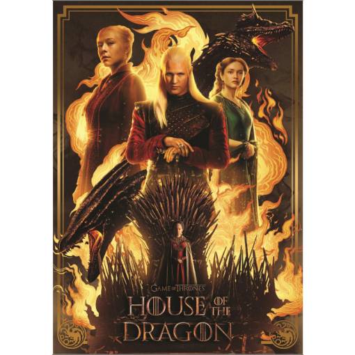 Foto - Educa puzzle Game of Thrones - House of the Dragon, 1000 dílků