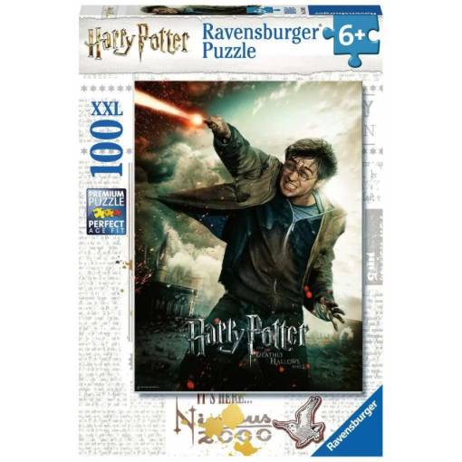 Foto - Ravensburger puzzle - Harry Potter, Deathly Hallows 100 dílků