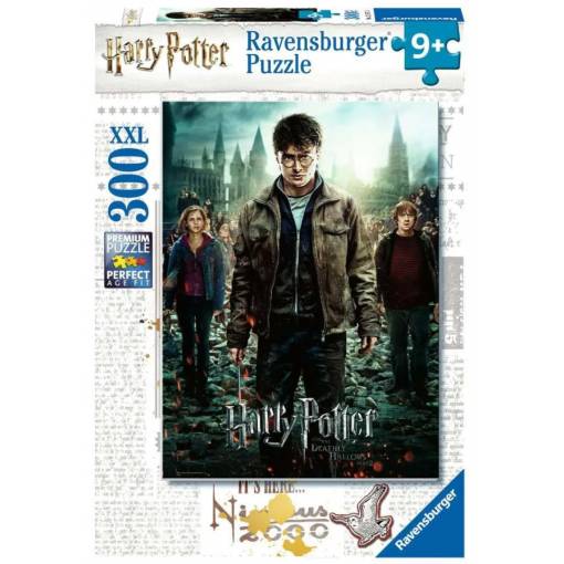Foto - Ravensburger puzzle - Harry Potter, Ron a Hermione 300 dílků