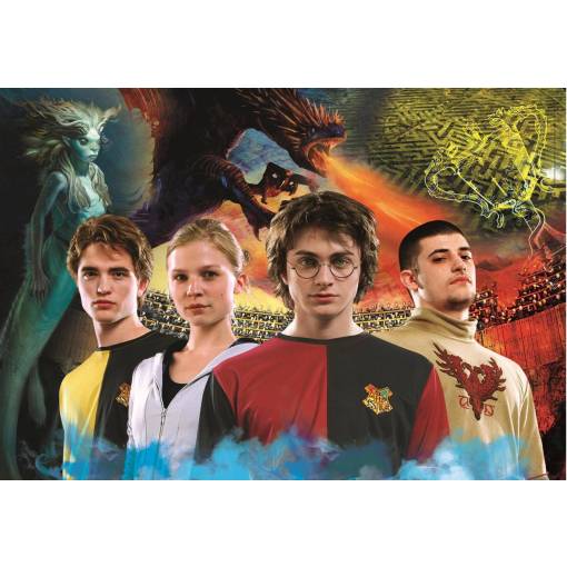 Foto - Clementoni puzzle - Hogwarts Tournament of Houses, 1000 dílků