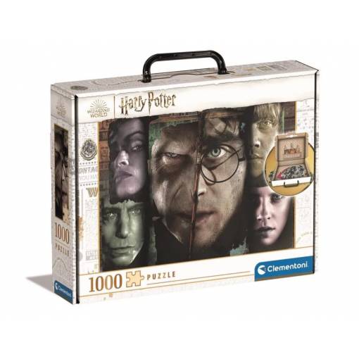 Foto - Clementoni puzzle Harry Potter - Brief Case, 1000 dílků