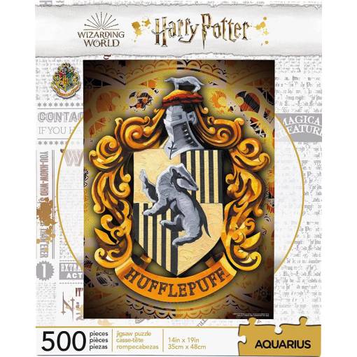 Foto - Aquarius puzzle Harry Potter - Hufflepuff, 500 dílků