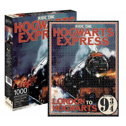 Foto - Aquarius puzzle Harry Potter - Hogwarts Express, 1000 dílků
