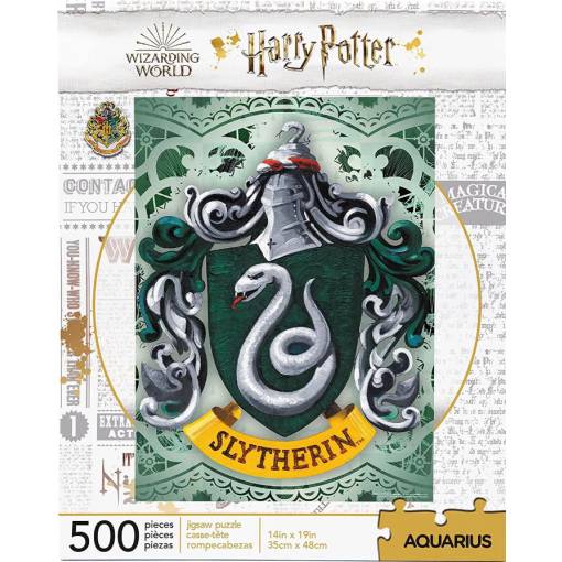 Foto - Aquarius puzzle Harry Potter - Slytherin, 500 dílků