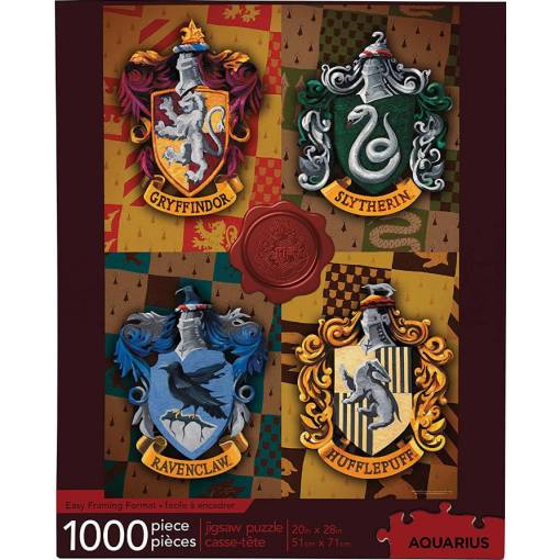 Foto - Aquarius puzzle Harry Potter - Coat of Arms, 1000 dílků