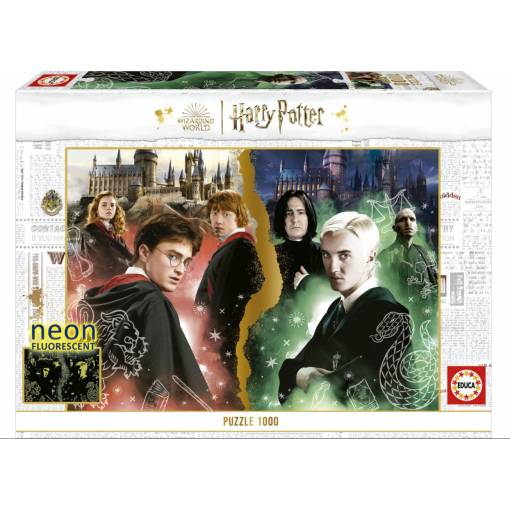 Foto - Educa neonové puzzle - Harry Potter, 1000 dílků