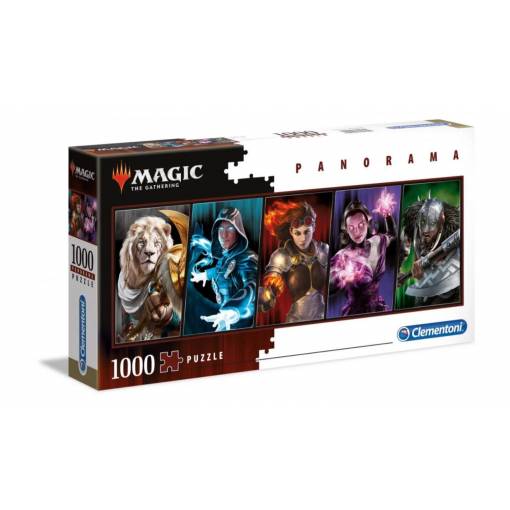 Foto - Clementoni puzzle Magic - The Gathering panorama, 1000 dílků