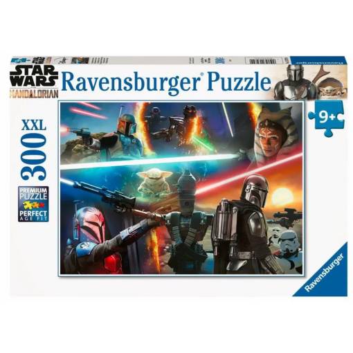 Foto - Ravensburger puzzle Star Wars - Mandalorian, 300 dílků