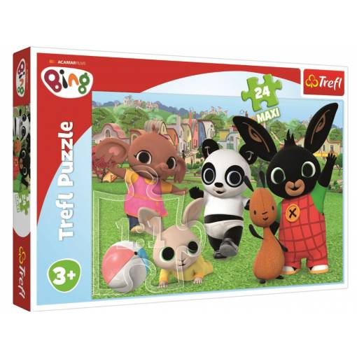 Foto - Trefl pohádkové puzzle - Bing maxi, 24 dílků