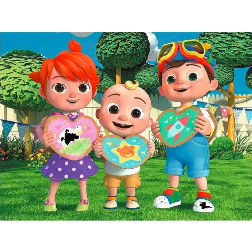 Foto - Trefl pohádkové puzzle - Cocomelon Let's Play Together