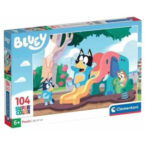 Foto - Clementoni pohádkové puzzle - Bluey, 100 dílků